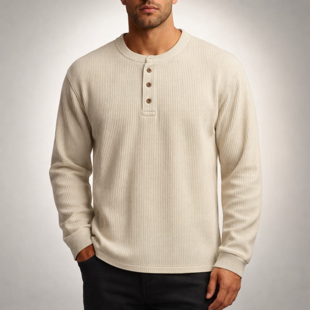 Henley gaufré Westbrook