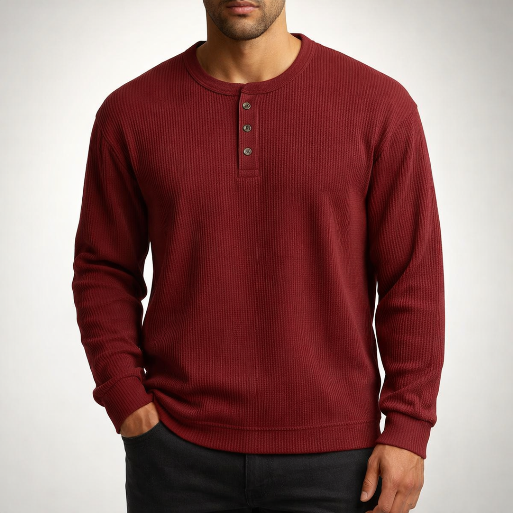 Henley gaufré Westbrook