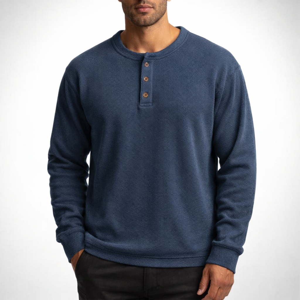 Henley gaufré Westbrook